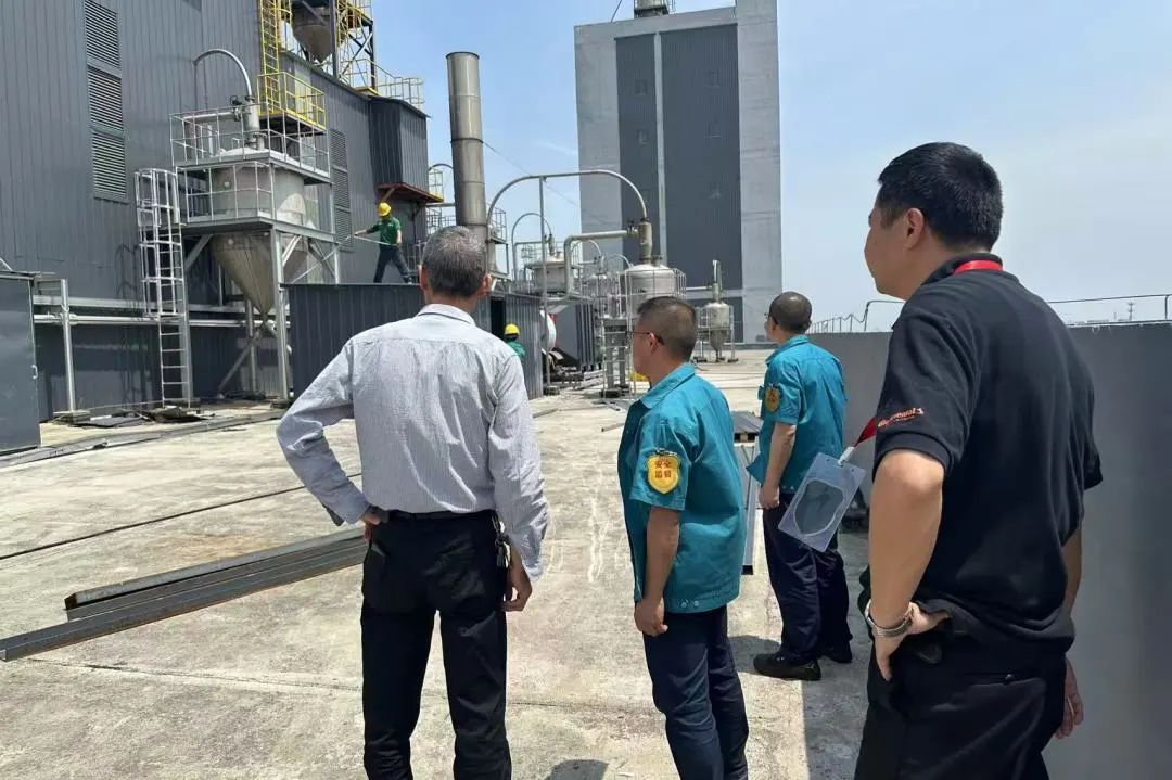 Changshu Polyester provádí bezpečnostní inspekce před dovolenou v květnu