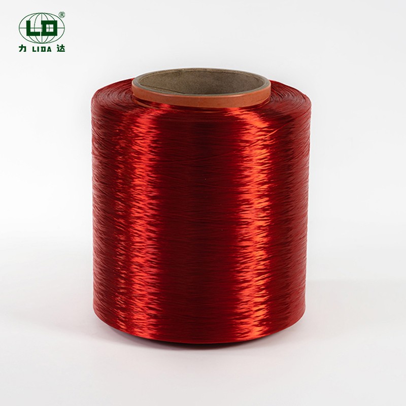 V jakých průmyslových odvětvích se používá vláknová příze Total Brgiht Polyester Dope Dyed Filament Yarn