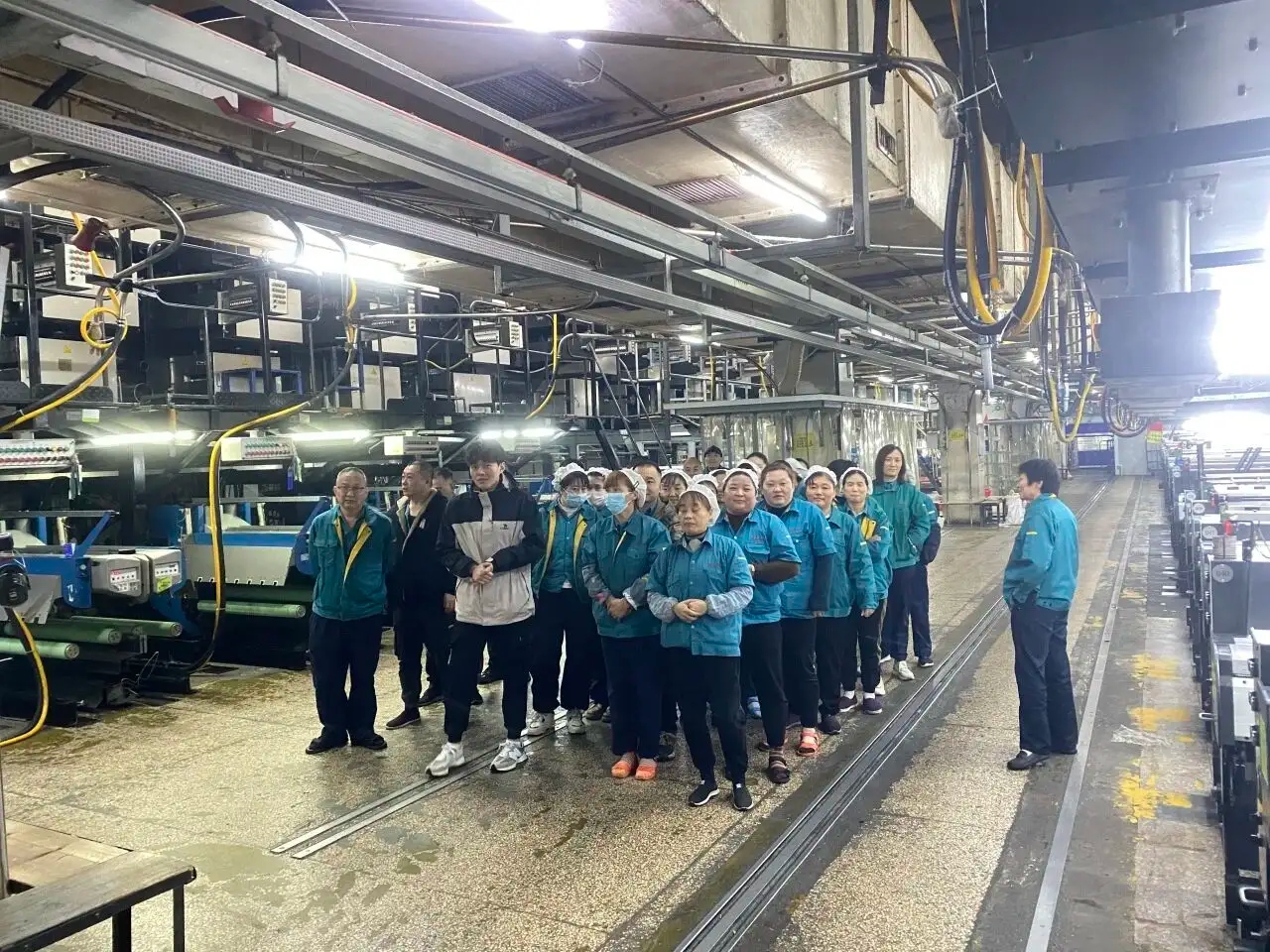 Polyester Changshu provádí nácvik nouzové evakuace